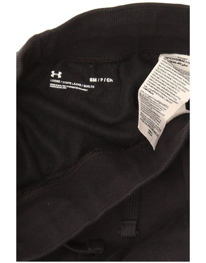 Under Armour Mens Sport Shorts Small Black Cotton