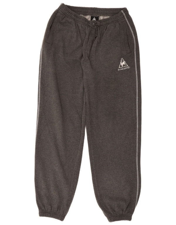 Le Coq Sportif Mens Tracksuit Trousers Joggers Large Grey Polyester Sports