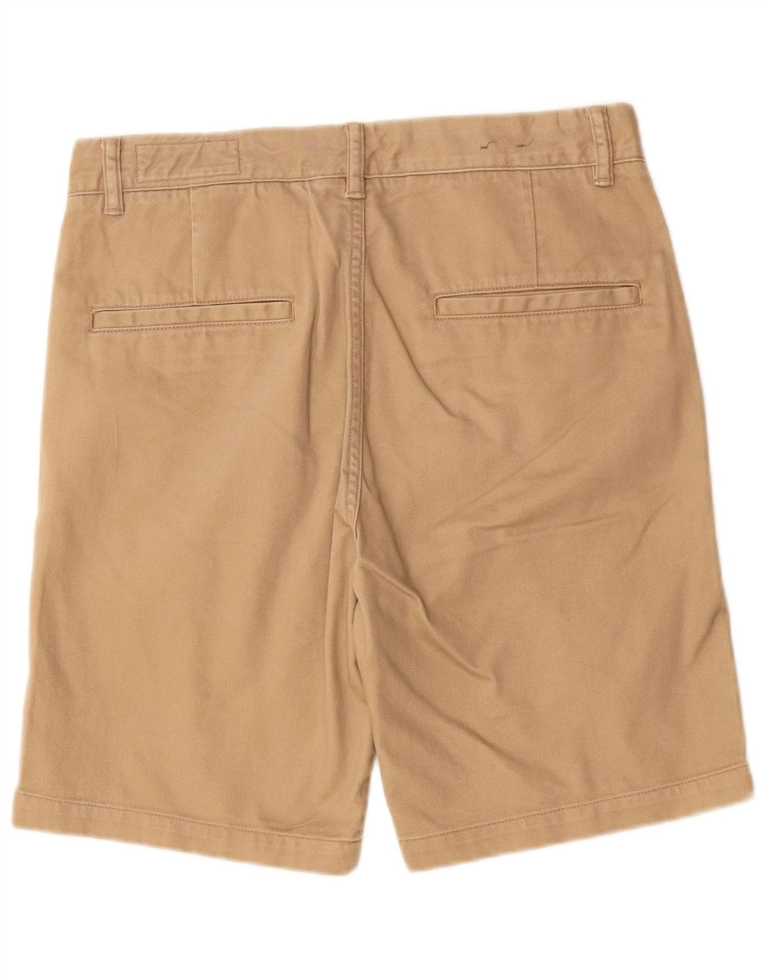 All Saints Mens Chino Shorts W30 Medium Beige Cotton