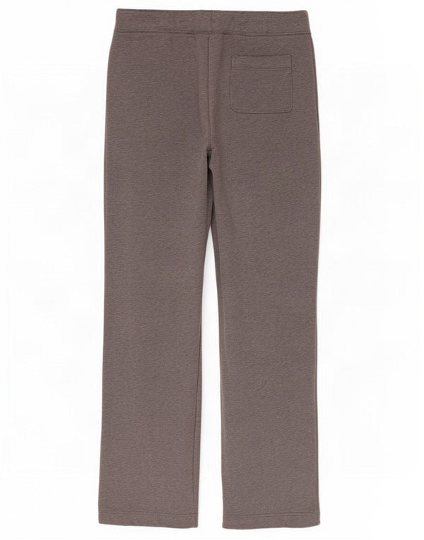 Pantaloni da tuta con grafica Hollister da donna UK 10 Small Grey Cotton