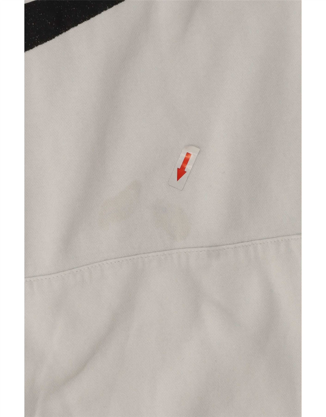 Nike Mens Graphic Hoodie Jumper Large White Cotton