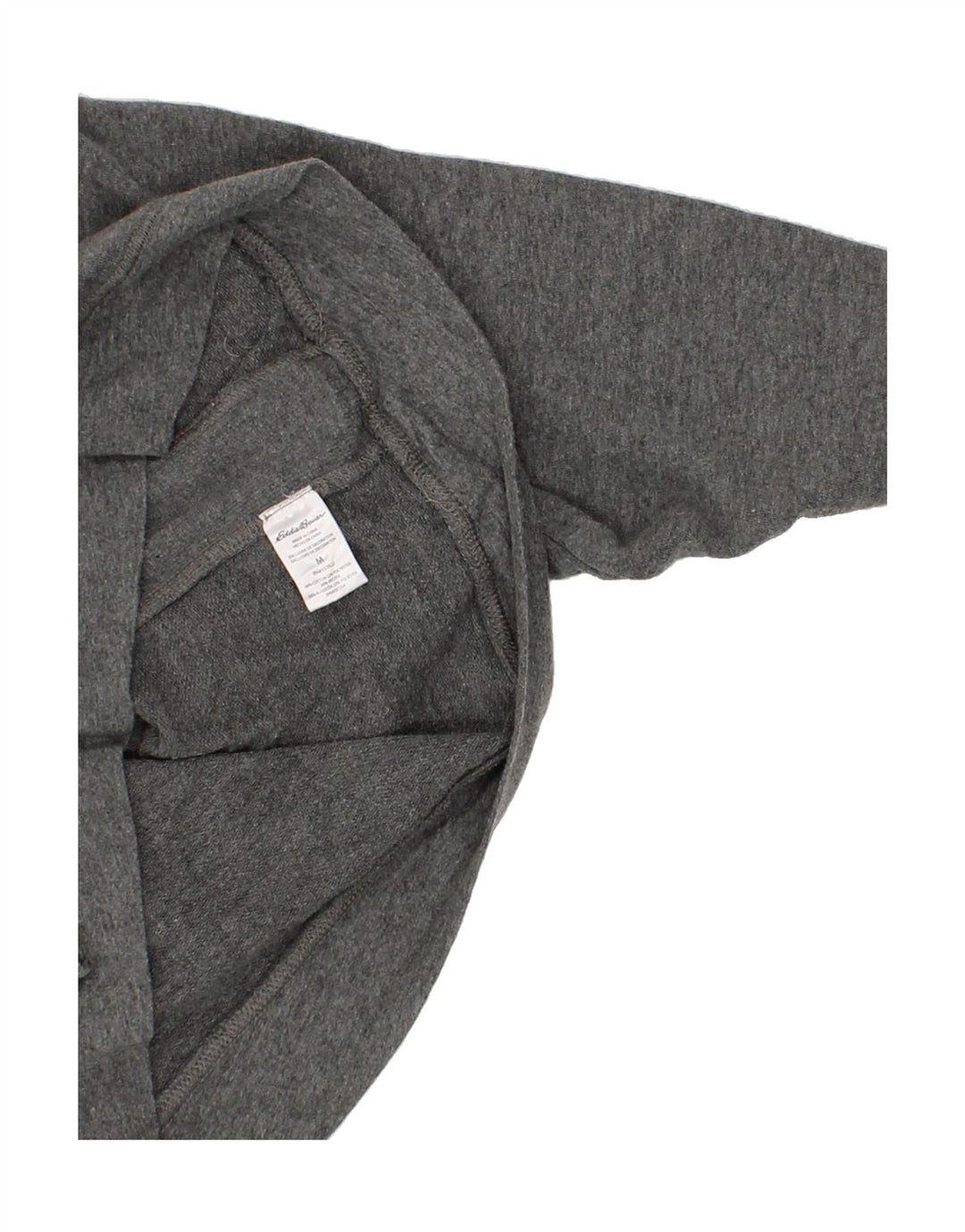EDDIE BAUER Mens Sweatshirt Jumper Medium Grey Cotton Vintage Eddie Bauer and Second-Hand Eddie Bauer from Messina Hembry 