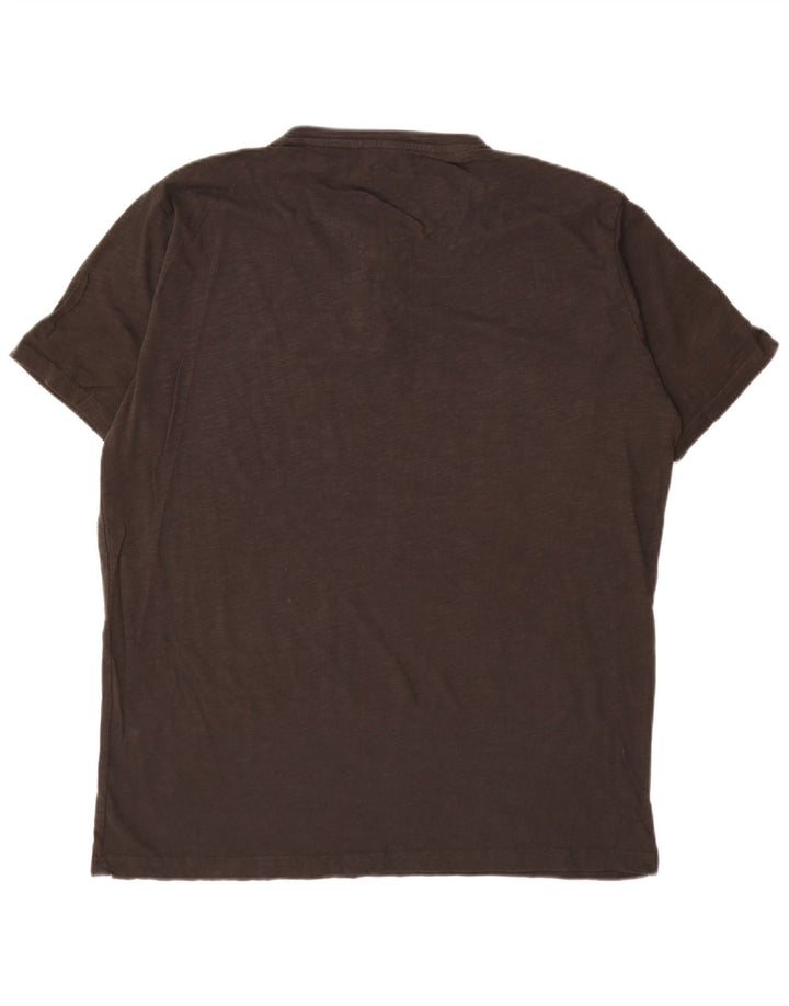 Carrera Herre T-Shirt Top 2XL Grå Bomuld