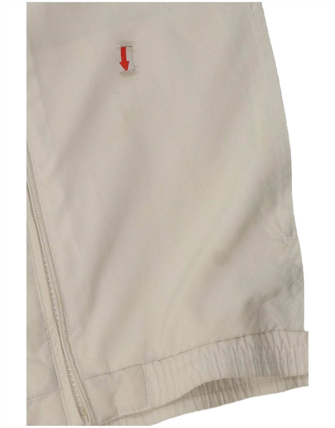 Giacca da tuta da ragazzo Adidas 11-12 anni in poliestere color block bianco