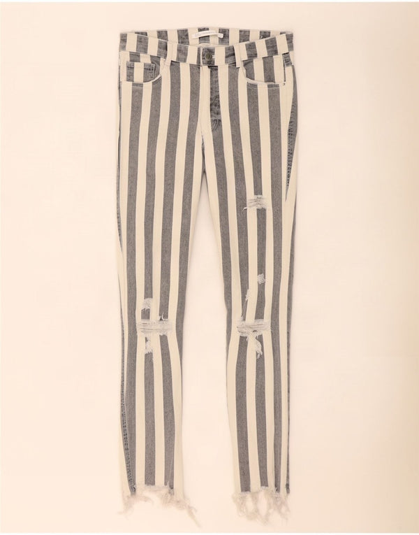 Zara Dame Trafaluc Skinny Jeans EU 38 Small W28 L28 Grå