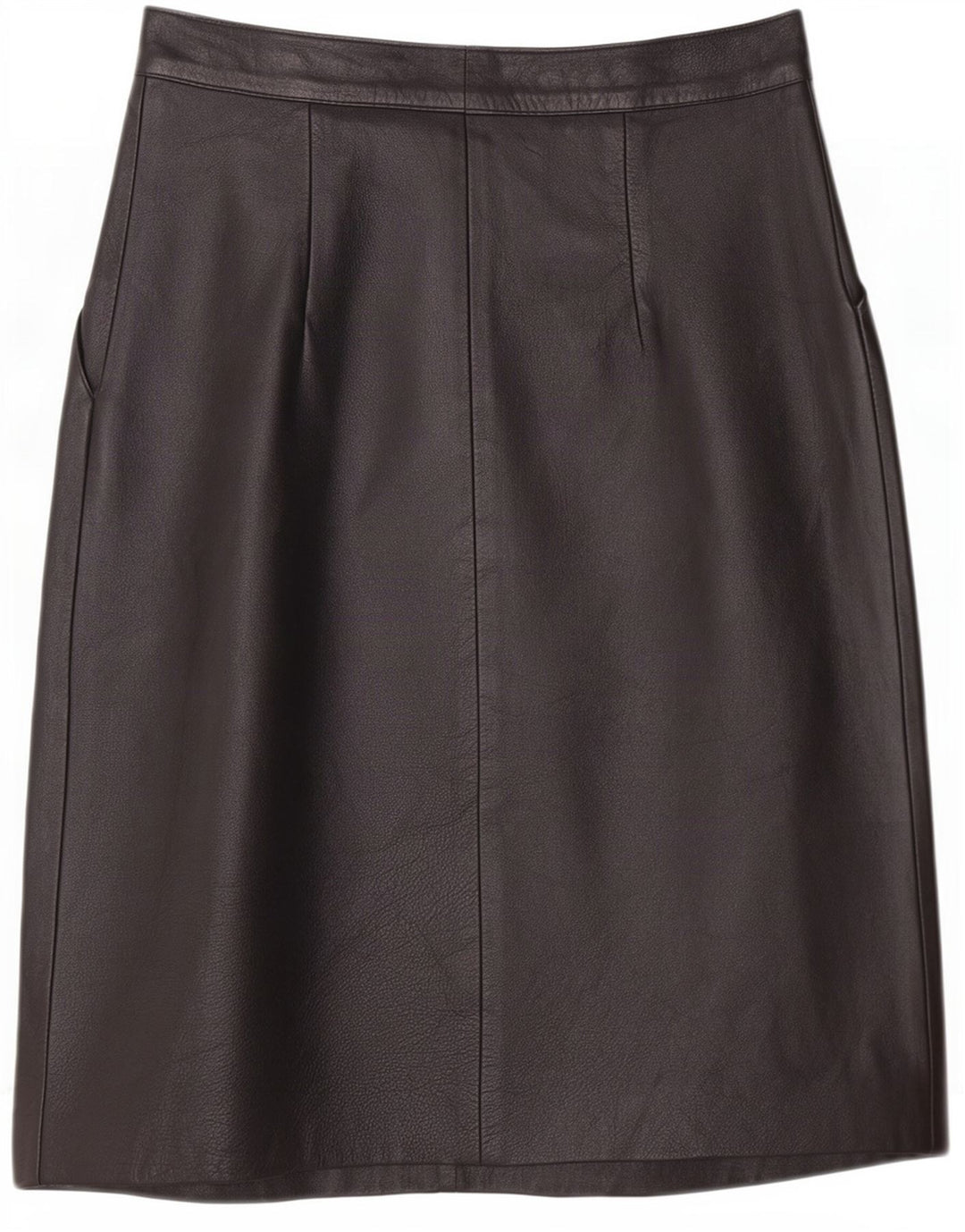 Maxime Damen Lederrock IT 42 Medium W26 Schwarz