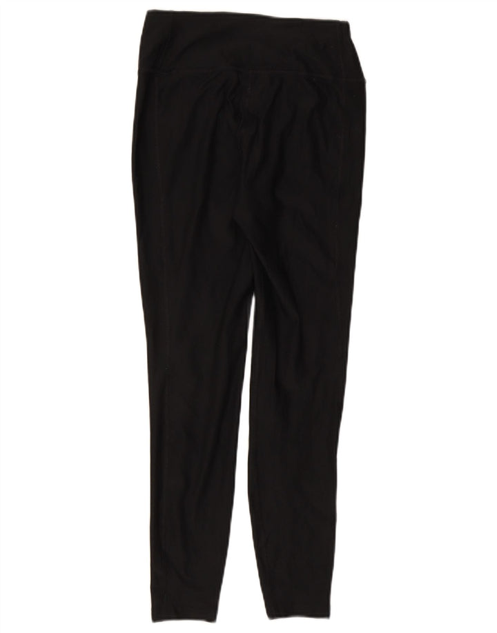 Nike Dame Dri Fit Leggings UK 6 XS Sort Polyester