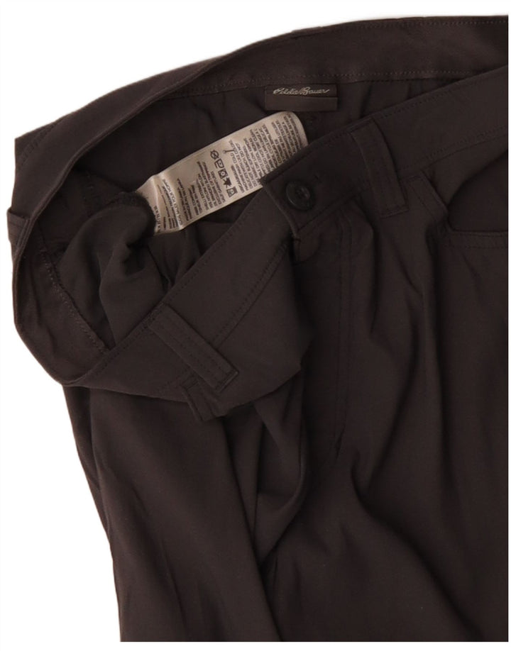 EDDIE BAUER Mens Straight Cargo Trousers W32 L32 Grey
