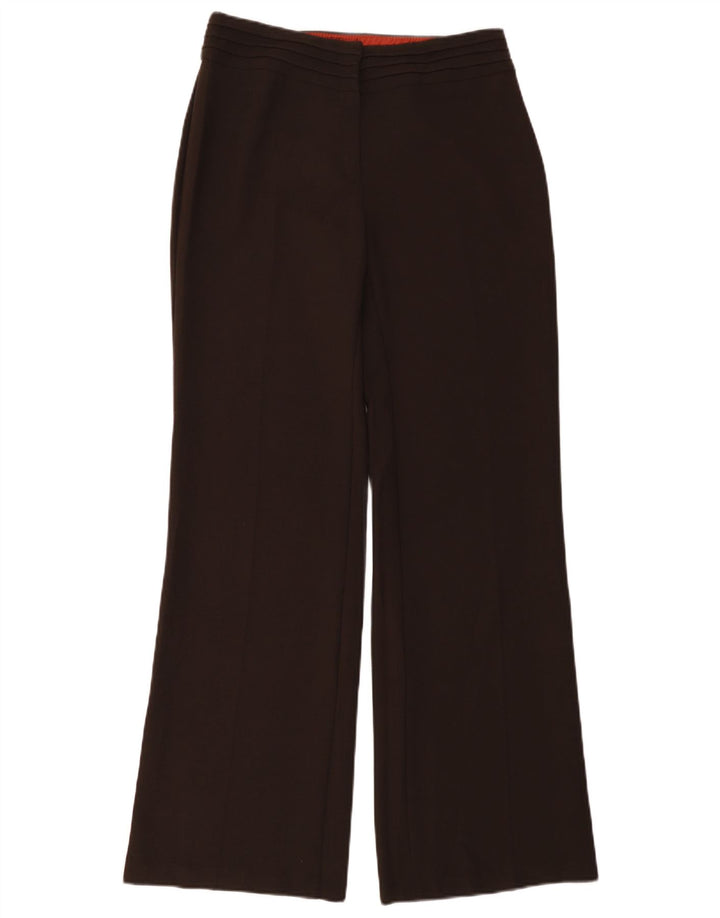 Marks & Spencer Womens Bootcut Casual Trousers W28 L32 Brown