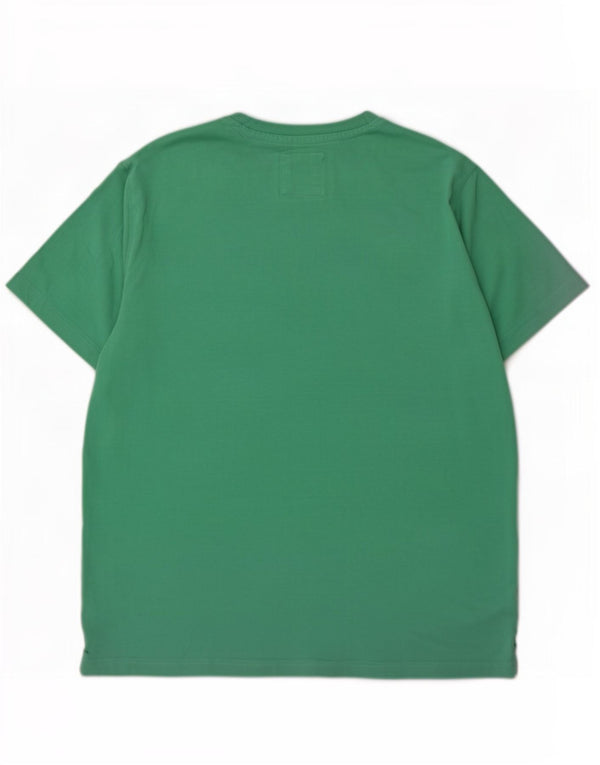 Ανδρικό T-Shirt Crew Clothing Top XL Πράσινο βαμβακερό