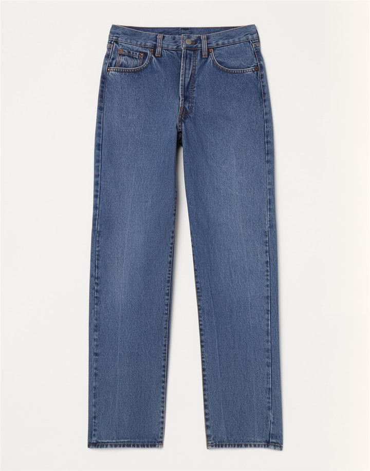 Replay Womens 901 Slim Jeans W32 L32 Blue Cotton