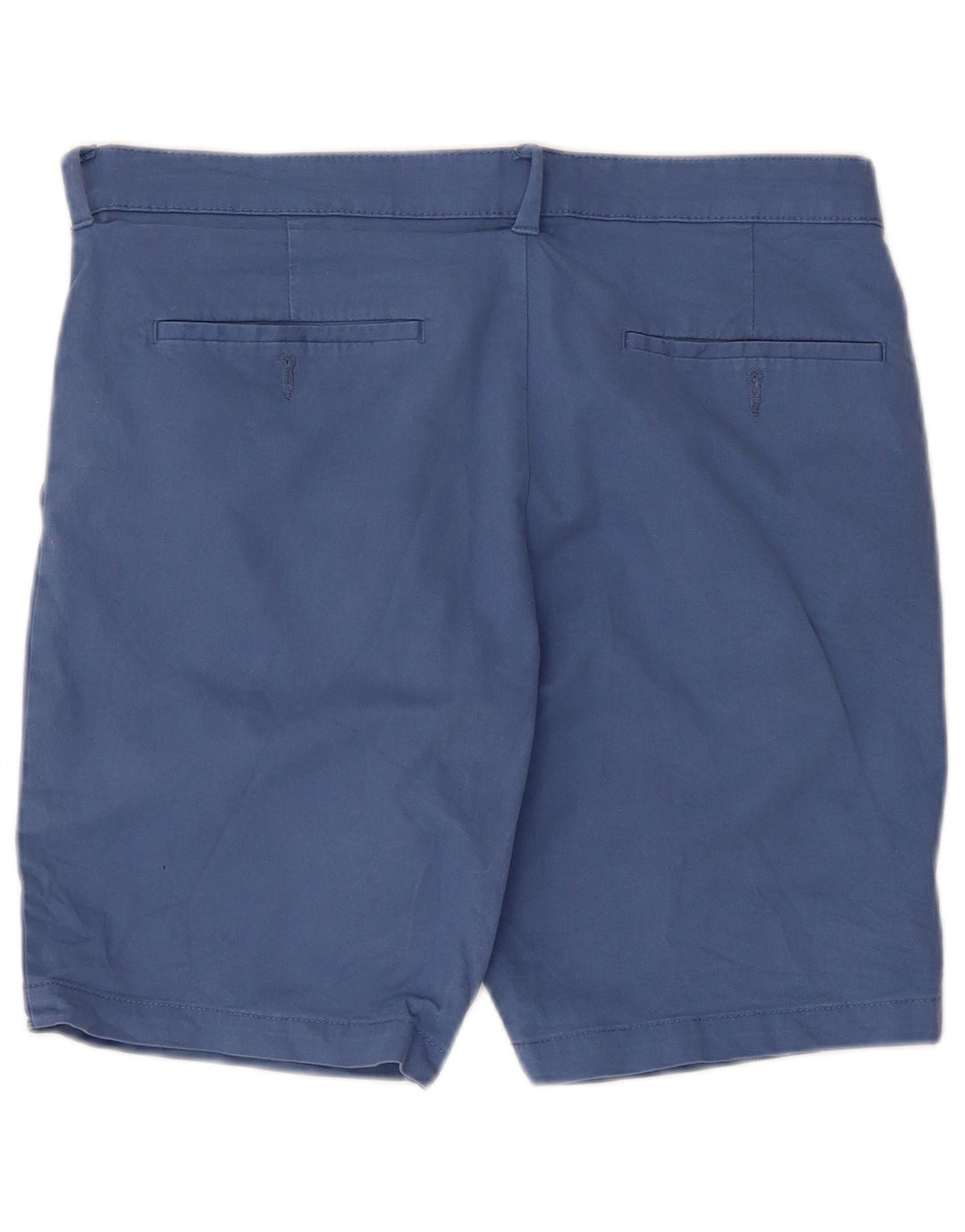 Pantaloncini chino da uomo Marks & Spencer W32 cotone blu medio