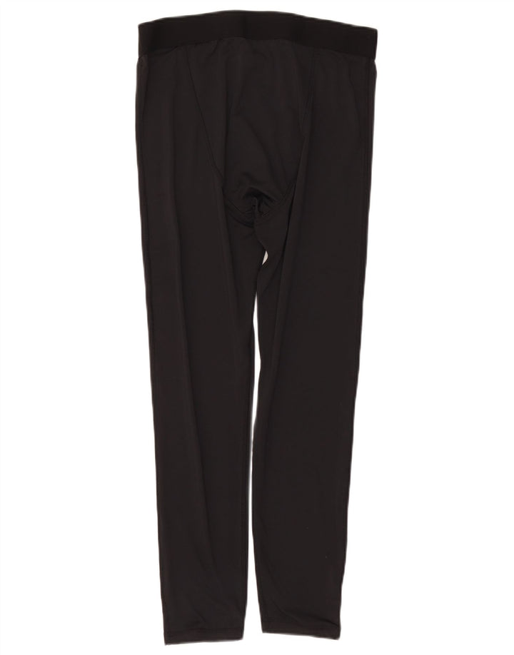 Skechers Mens Graphic Leggings Large Black Polyester