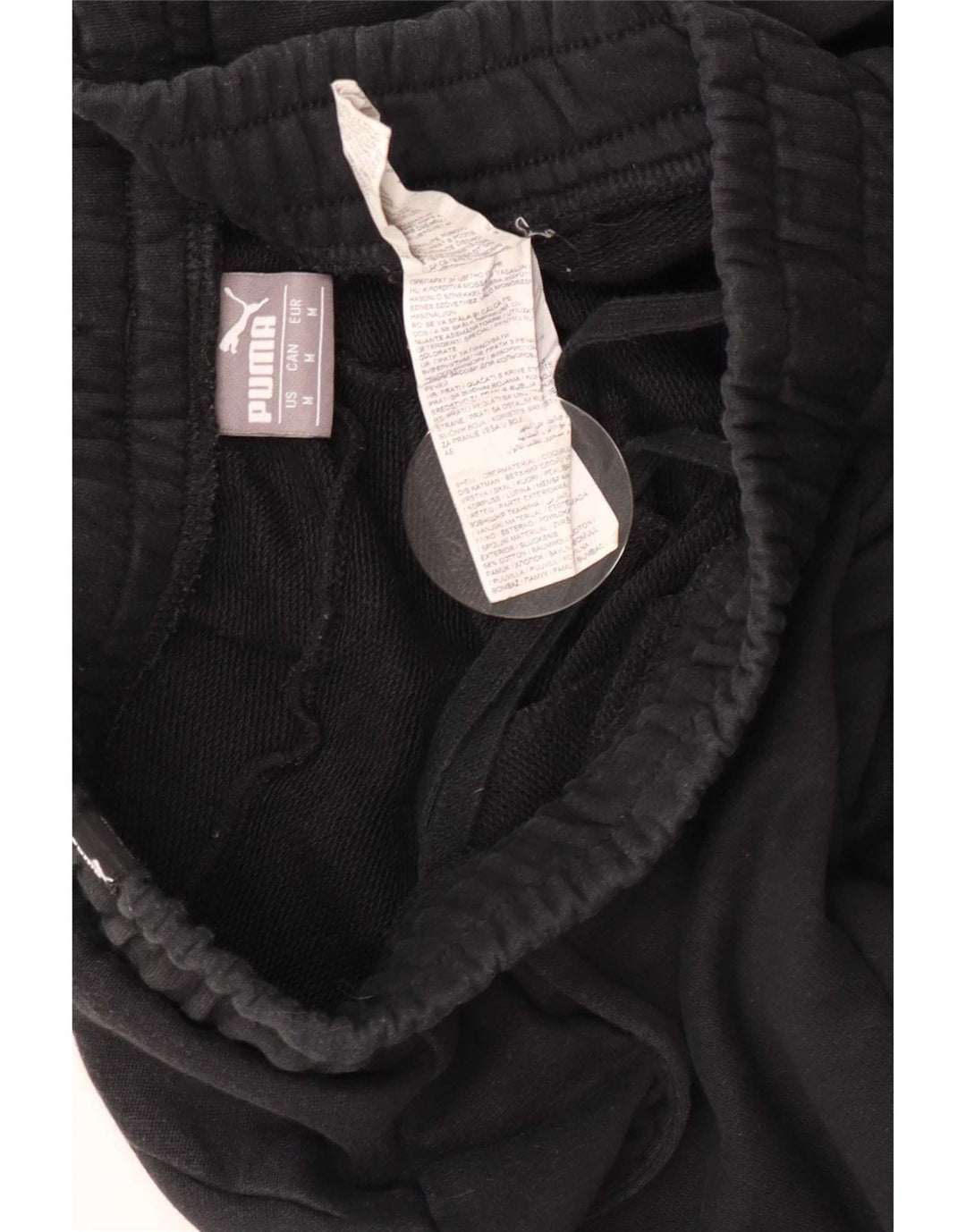 Puma Pantalon de Survêtement Homme Noir Moyen Coton
