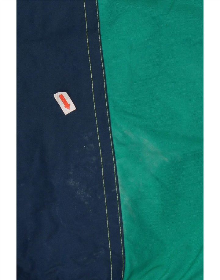 Colmar Mens Hooded Ski Jacket IT 52 Large Green Colourblock