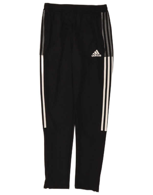 Παντελόνι αθλητικής φόρμας Adidas Boys Aeroready 13-14 ετών μαύρο πολυεστέρα