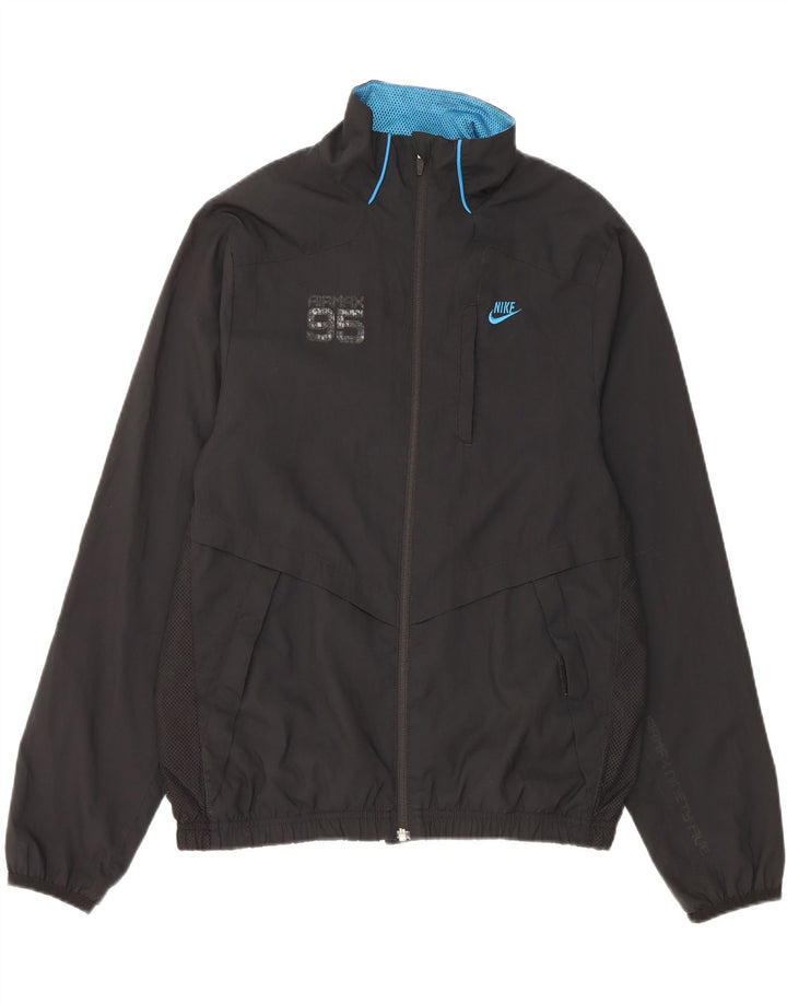 Giacca da ginnastica da uomo Nike Small nera in poliestere