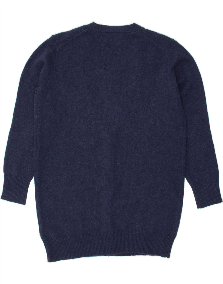 MARLBORO CLASSICS Womens Cardigan Sweater UK 16 Large Navy Blue Vintage Marlboro Classics and Second-Hand Marlboro Classics from Messina Hembry 