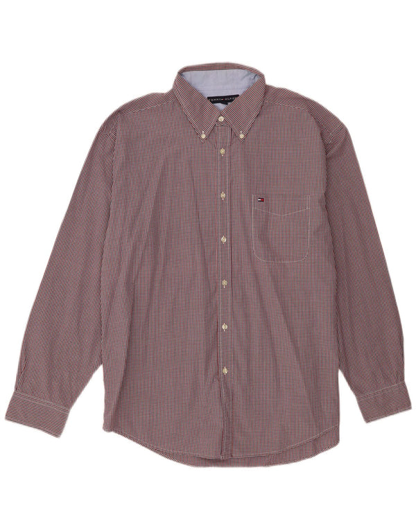 Tommy Hilfiger Chemise Homme XL Multicolore Vichy Coton