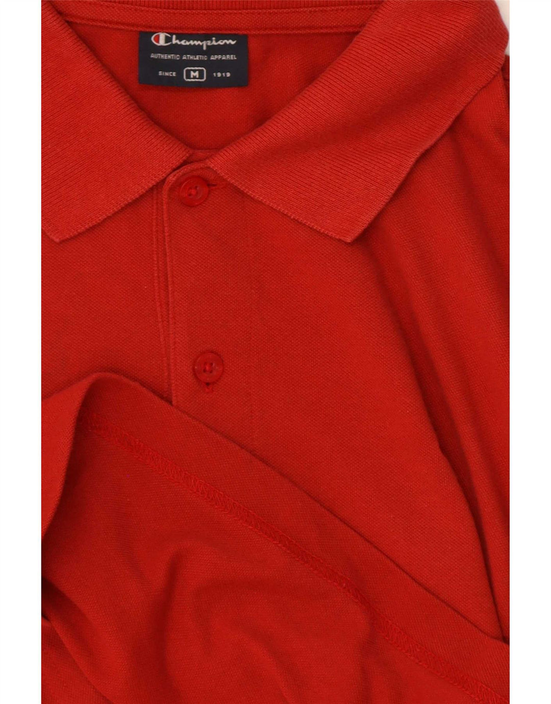 Champion Polo Hombre Rojo Mediano