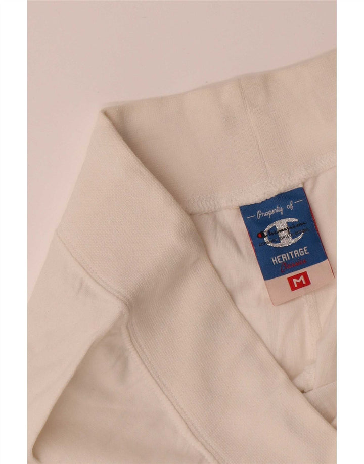 Champion Womens Tracksuit Trousers Joggers UK 14 Medium White