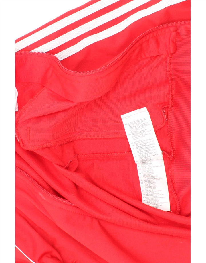 Veste de survêtement Adidas Garçon 6-7 ans Rouge Polyester