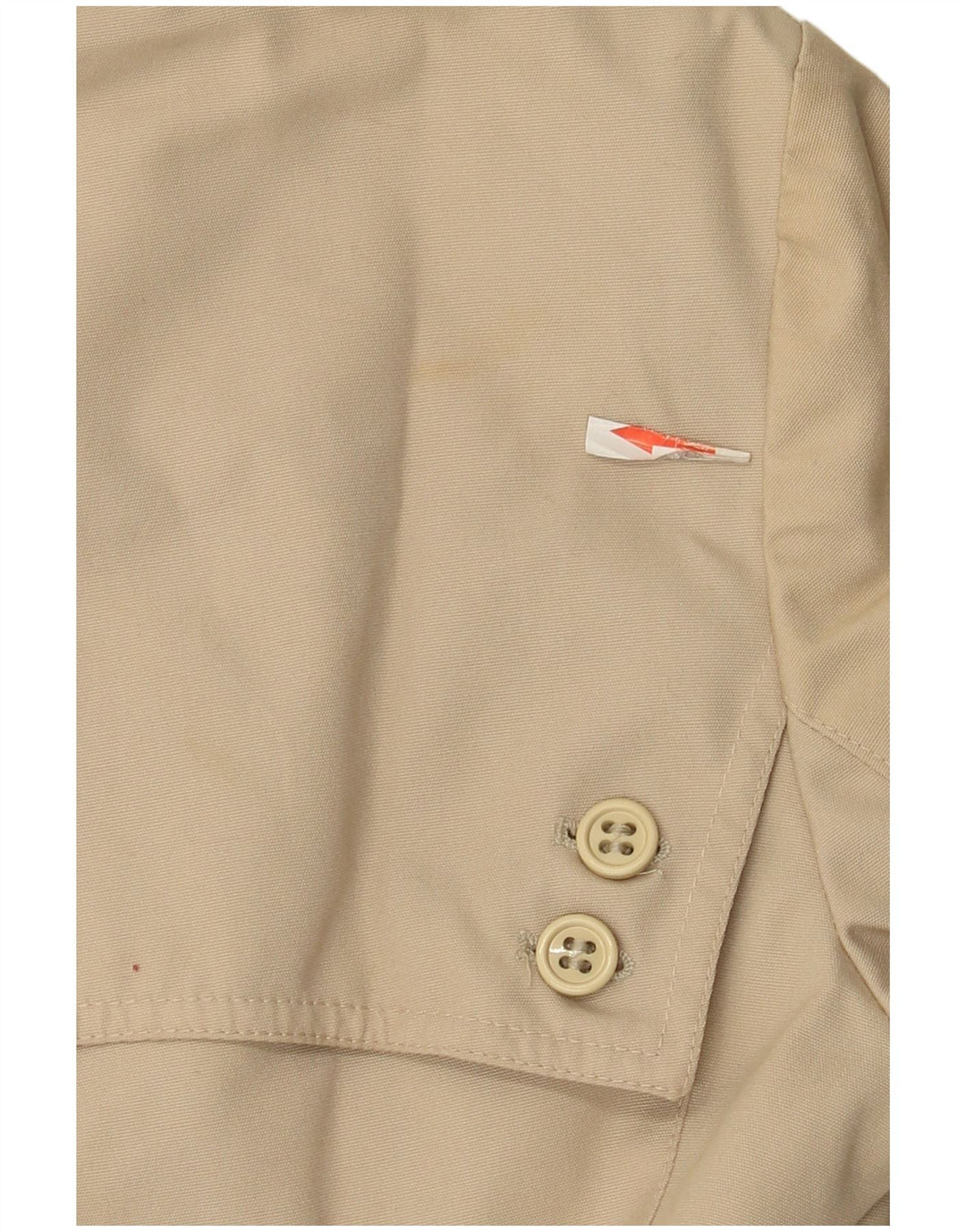 NINO Womens Trench Coat UK 8 Small Beige Polyester
