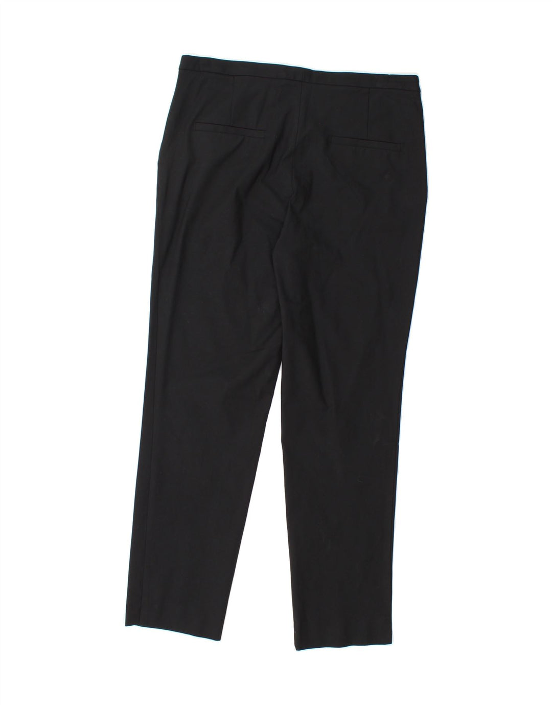 MASSIMO DUTTI Womens Slim Casual Trousers EU 40 Medium W30 L27 Black Vintage Massimo Dutti and Second-Hand Massimo Dutti from Messina Hembry 