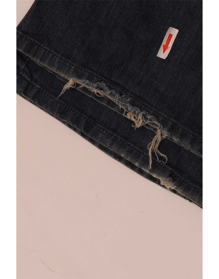 Diesel Damen Fluzi Flared Jeans W30 L34 Blaue Baumwolle