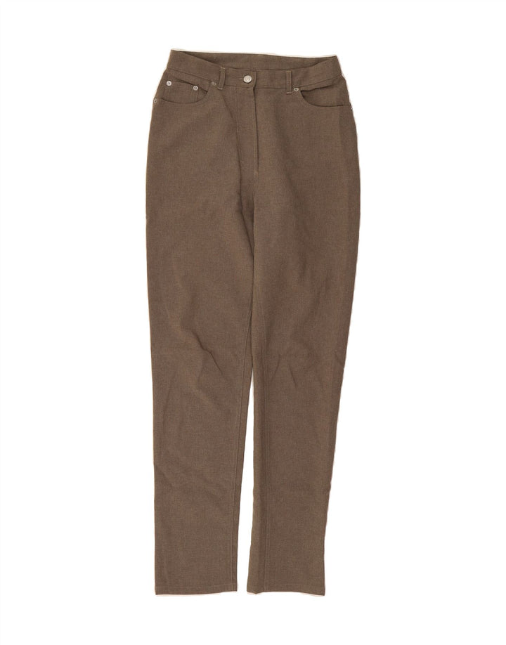 BENETTON Womens Slim Casual Trousers IT 44 Medium W28 L31 Grey Vintage Benetton and Second-Hand Benetton from Messina Hembry 