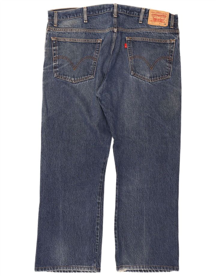 Levi's Mens 517 Bootcut Jeans W42 L32 Μπλε βαμβακερό