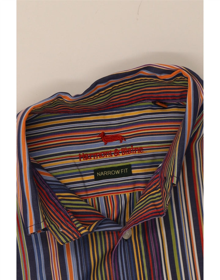 HARMONT & BLAINE Chemise Coupe Étroite Homme Medium Multicolore Classique