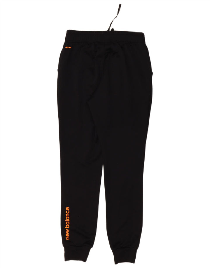 New Balance Womens Tracksuit Trousers Joggers UK 12 Medium Black Polyester