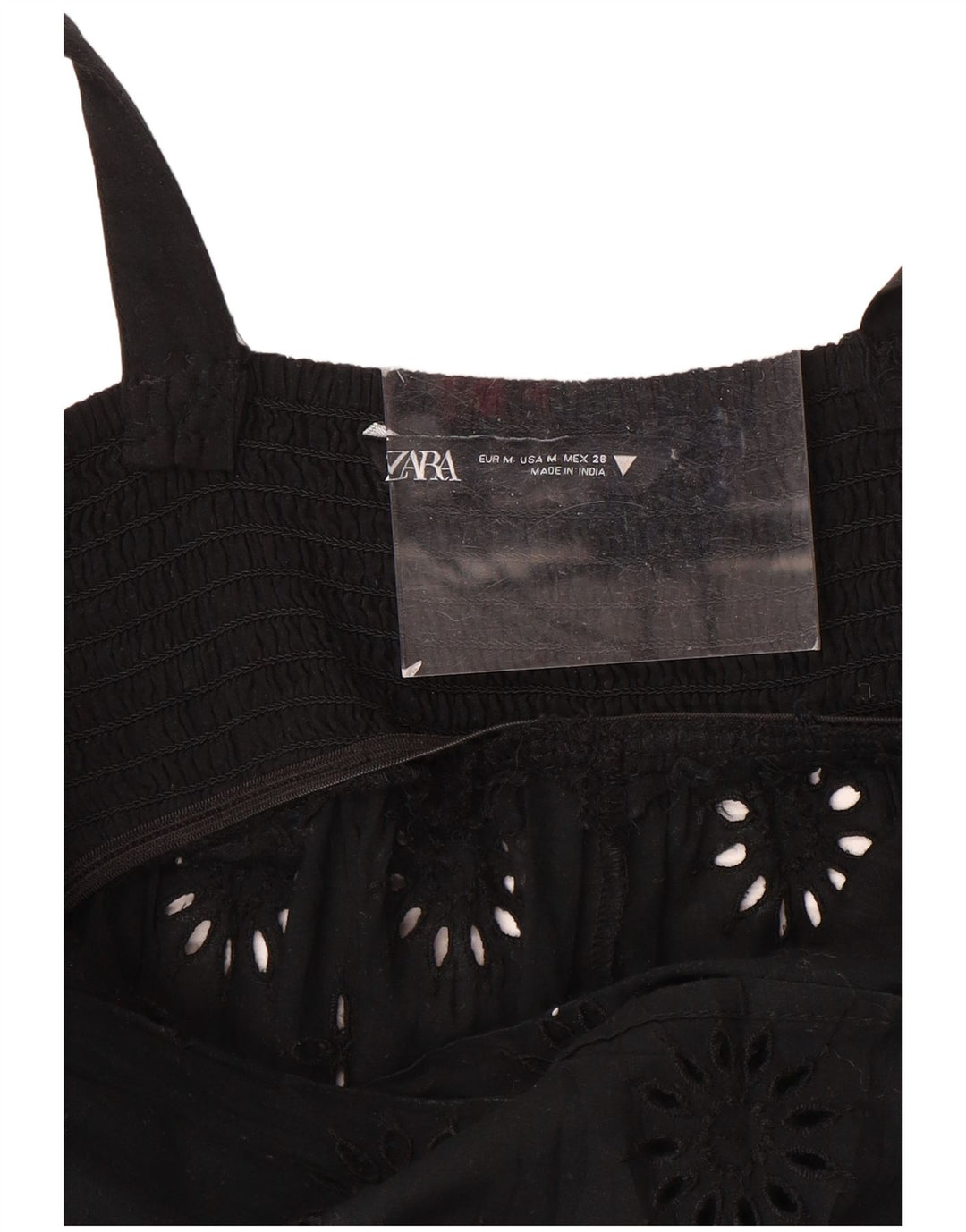 Zara Womens Sleeveless Maxi Dress UK 12 Medium Black