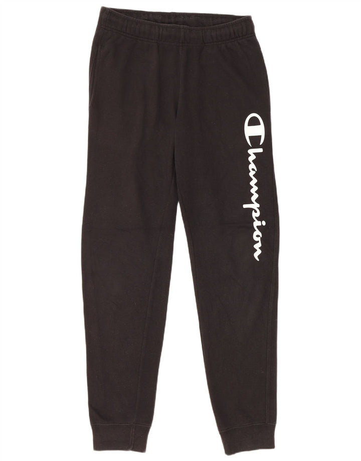 Champion Herre grafisk træningsdragt Bukser Jogger Small Black