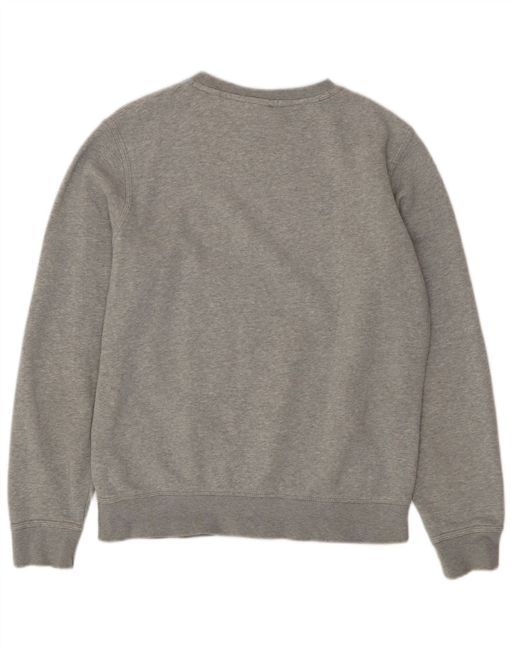 NIKE Mens Sweatshirt Jumper Medium Grey Cotton