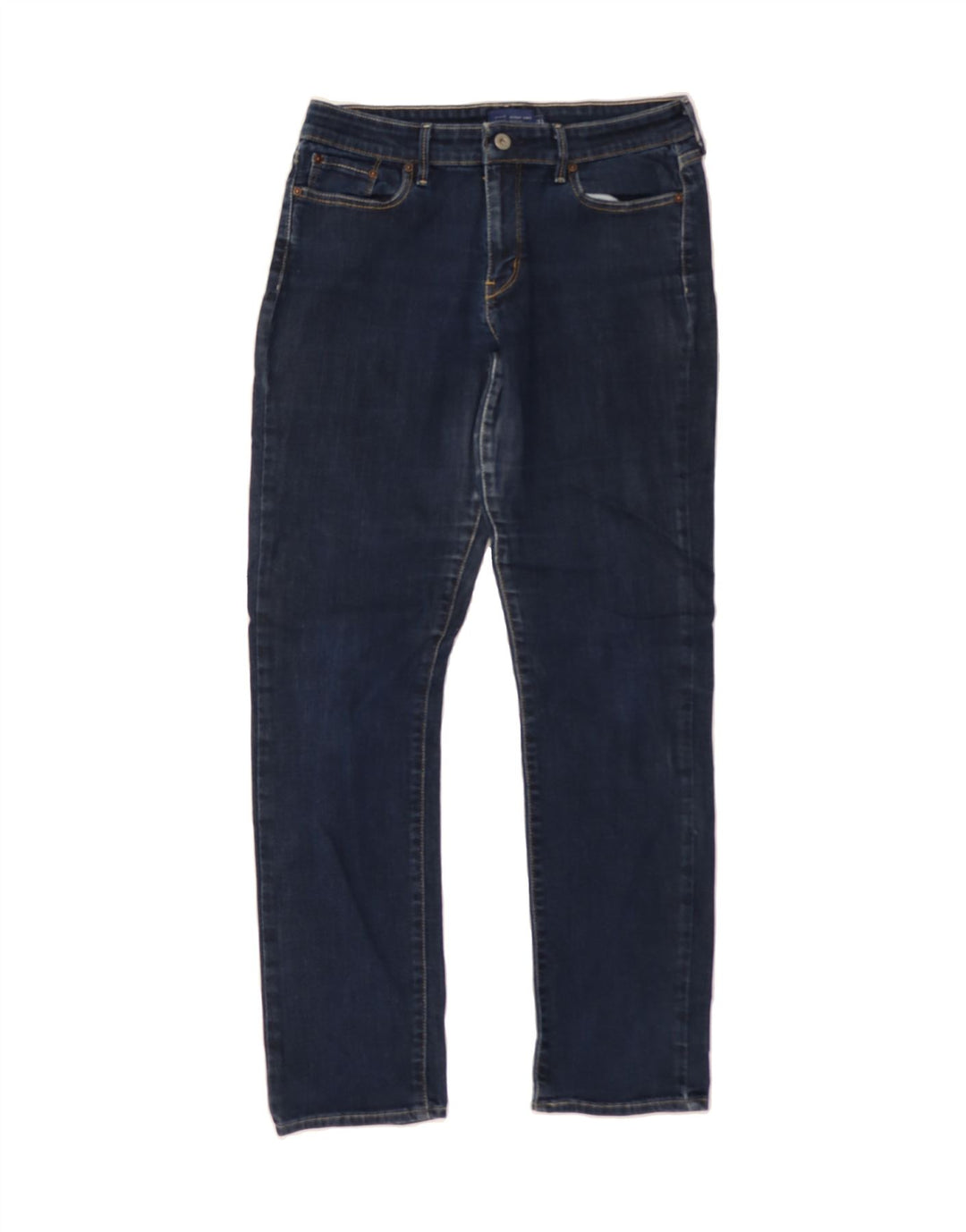 LEVI'S Womens Slight Curve Slim Jeans W31 L29 Navy Blue Cotton Vintage Levi's and Second-Hand Levi's from Messina Hembry 