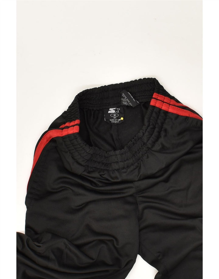 STARTER Boys Tracksuit Trousers 7-8 Years Medium  Black Polyester | Vintage Starter | Thrift | Second-Hand Starter | Used Clothing | Messina Hembry 