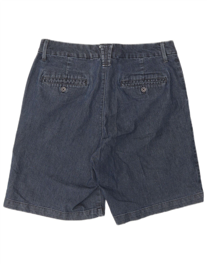 Lee Womens Riders Chino Shorts W32 Large Blue Cotton