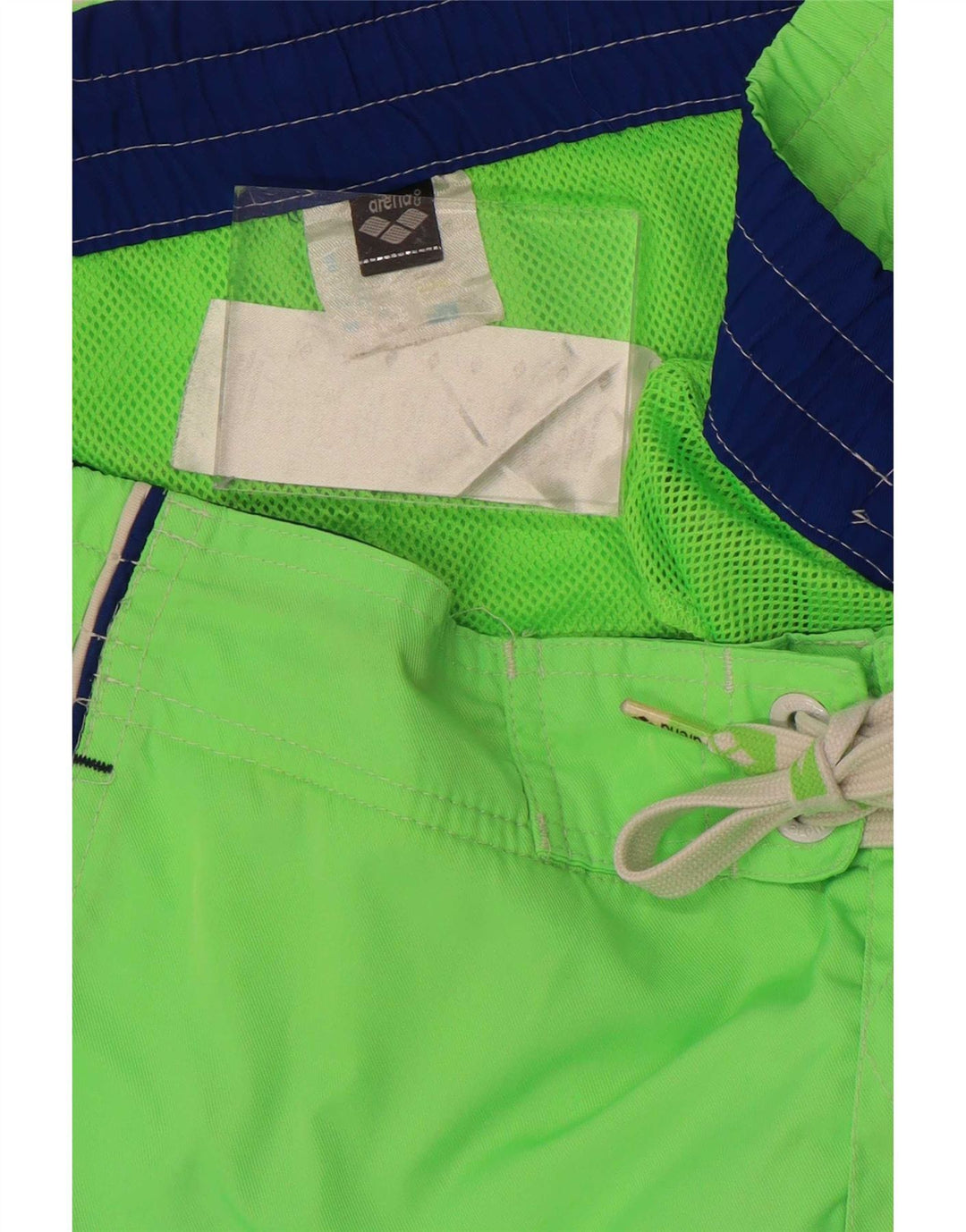 Arena Mens Swimming Shorts Medium Green Polyester