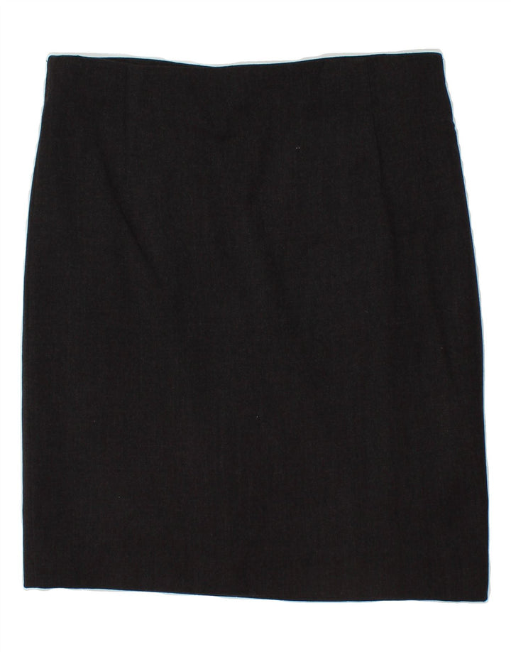 KRIZIA Womens Straight Skirt W34 Large  Black Vintage Krizia and Second-Hand Krizia from Messina Hembry 
