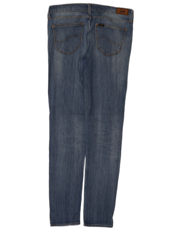 Lee Womens Scarlett Skinny Jeans W31 L33 Blue Cotton