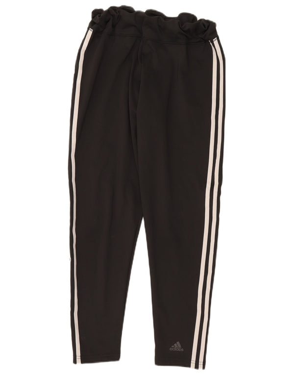 Adidas Pantalon de survêtement Climalite pour femme UK 20/22 XL Noir Polyester