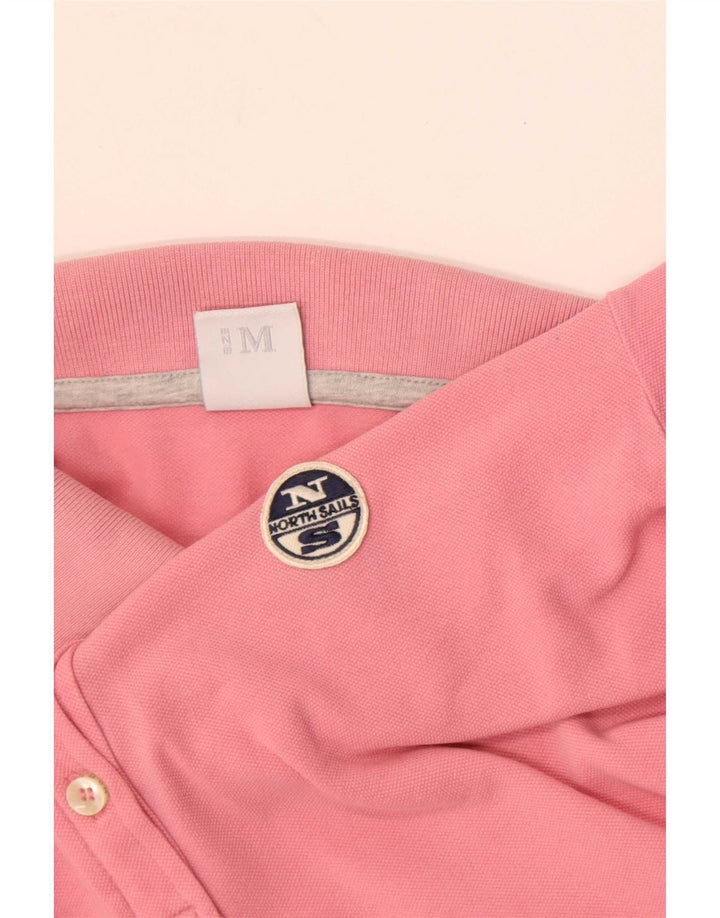 North Sails Dame Polo Shirt UK 12 Medium Pink