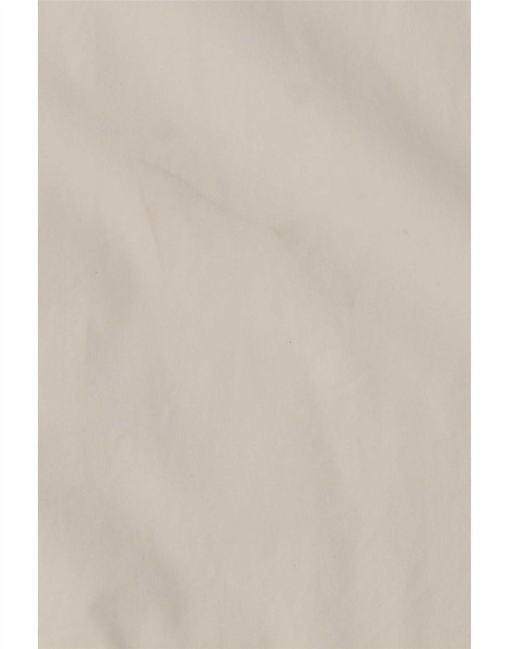 Zara Mens Slim Fit Shirt Large White Lyocell