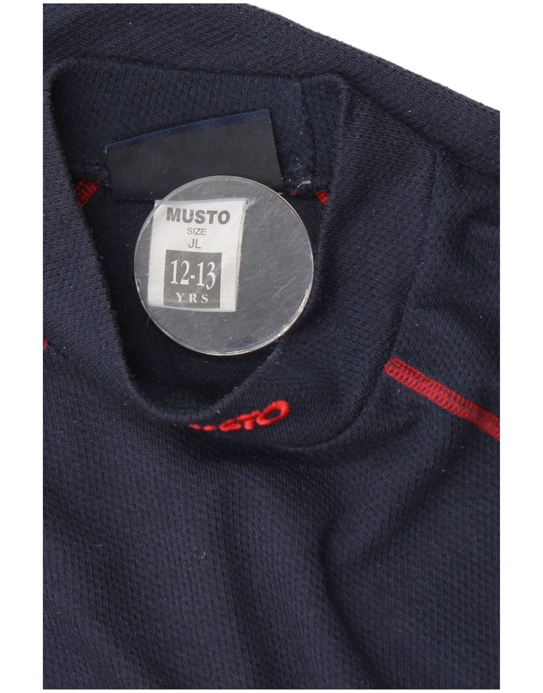 Musto Top da ragazzo a manica lunga 12-13 anni Large Blu Navy