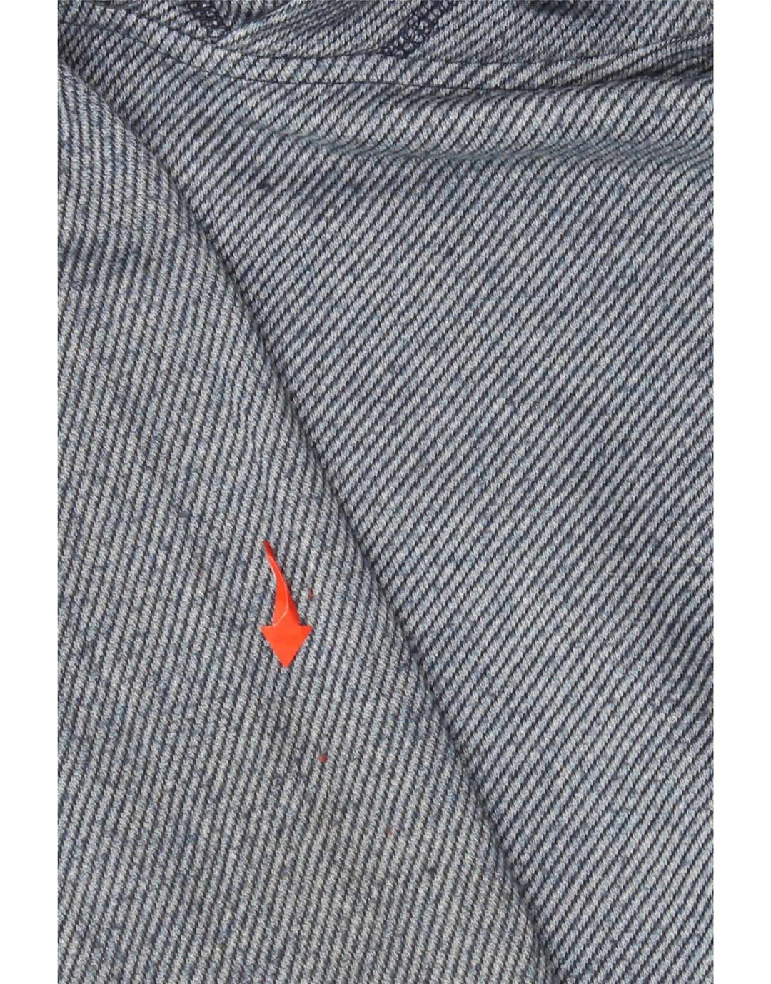 Saltrock Mens Hoodie Jumper Small Blue Pinstripe Polyester