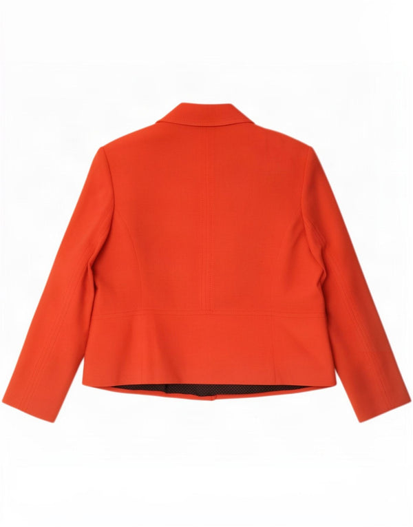 Marks & Spencer Chaqueta tipo blazer con doble botonadura para mujer UK 20 2XL Naranja