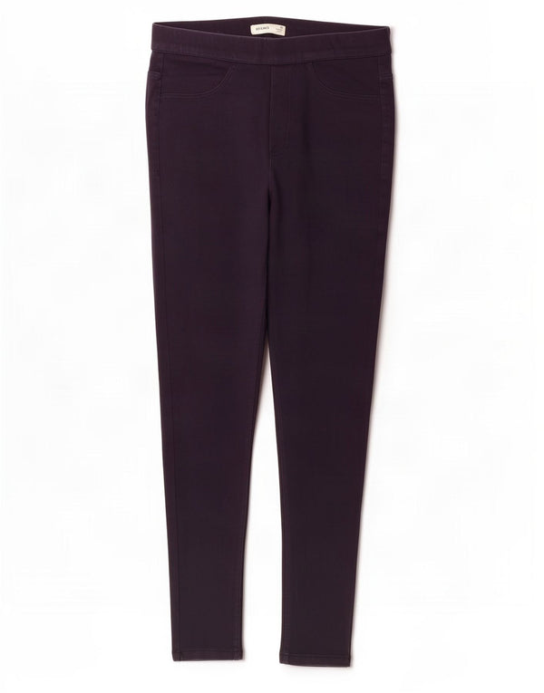 Marks & Spencer Γυναικεία Jegging Τζιν UK 10 Small W26 L28 Navy Blue Cotton