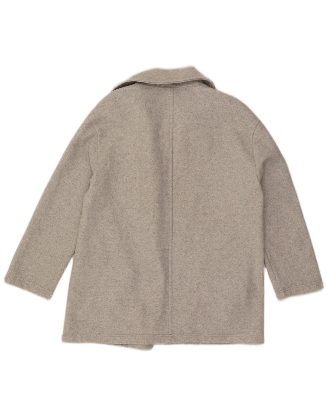 Zara Womens Oversized Cardigan Sweater UK 14 Medium Grey Polyester